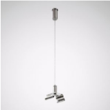 Trilux voor de professionele installateur Decoratieve draadophanging met ophangkral A01DSX/1500