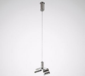 Trilux voor de professionele installateur Decoratieve draadophanging met ophangkral A01DSX/1500