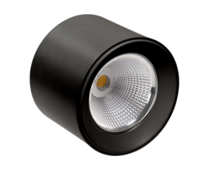 Spectrum voor de installateur CEL ZOSMA 3 ROUND 840 19W 230V 40st Black - 169x139mm
