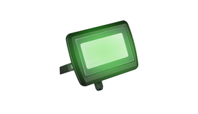LED Floodlight Zwart - 100W Groenlicht - Bouwlamp IP65 LED Floodlight Zwart - 100W Groenlicht - Bouwlamp IP65