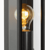 Lucide DUKAN - Wandlamp Buiten - 1xE27 - IP65 - Zwart