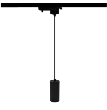 LCB LED Europe  LED Railspot Zwart met GU10 fitting - Universeel 3-Fase