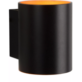 Lucide XERA - Wandlamp - Ã˜ 8 cm - 1xG9 - Zwart