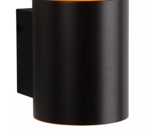 Lucide XERA - Wandlamp - Ø 8 cm - 1xG9 - Zwart