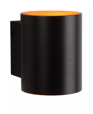 Lucide XERA - Wandlamp - Ø 8 cm - 1xG9 - Zwart Lucide XERA - Wandlamp - Ø 8 cm - 1xG9 - Zwart