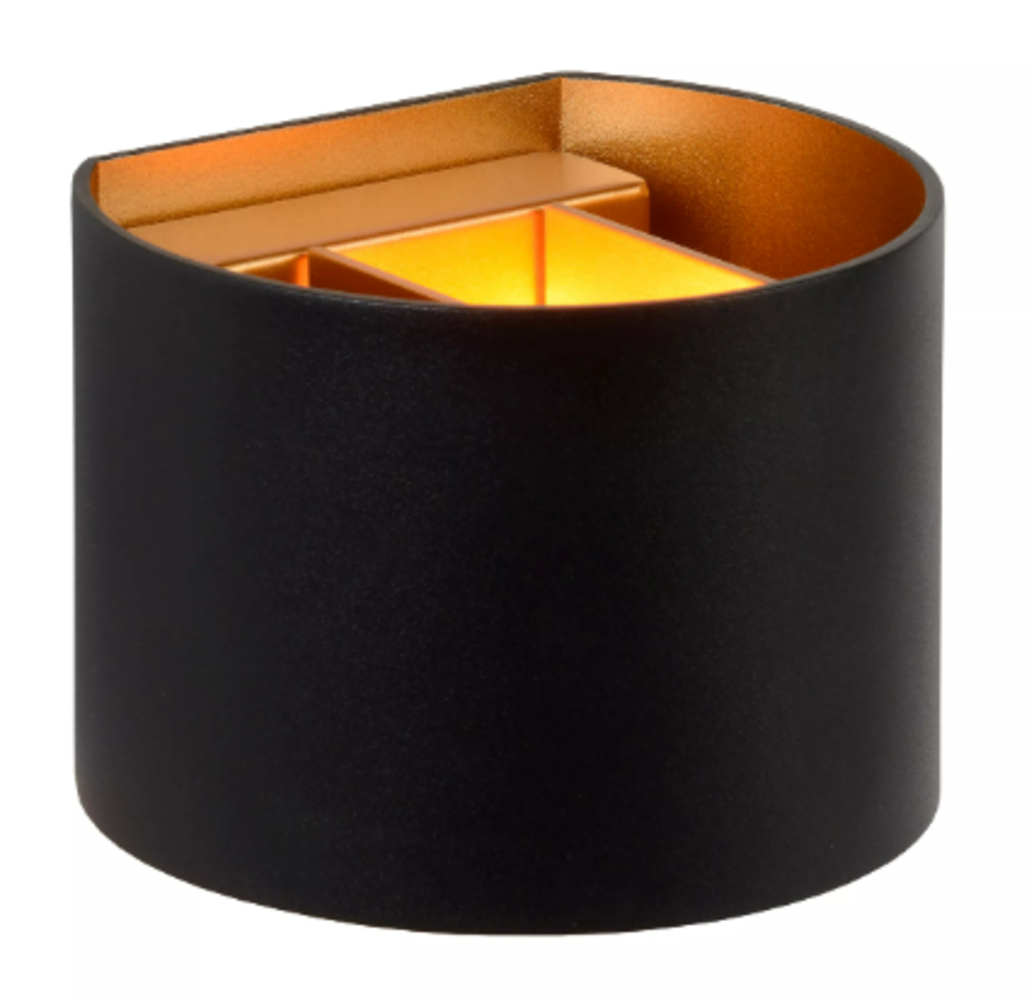 Lucide XIO - Wandlamp - LED Dimb. - G9 - 1x3,5W 2700K - Zwart