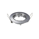 Aigostar Inbouwspot chrome rond - kantelbaar - zaagmaat 74mm - buitenmaat 82mm Aigostar Inbouwspot chrome rond - kantelbaar - zaagmaat 74mm - buitenmaat 82mm