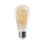 LED Filament lamp dimbaar - E27 ST64 - 4W vervangt 40W - 2200K extra warm wit licht - Tall