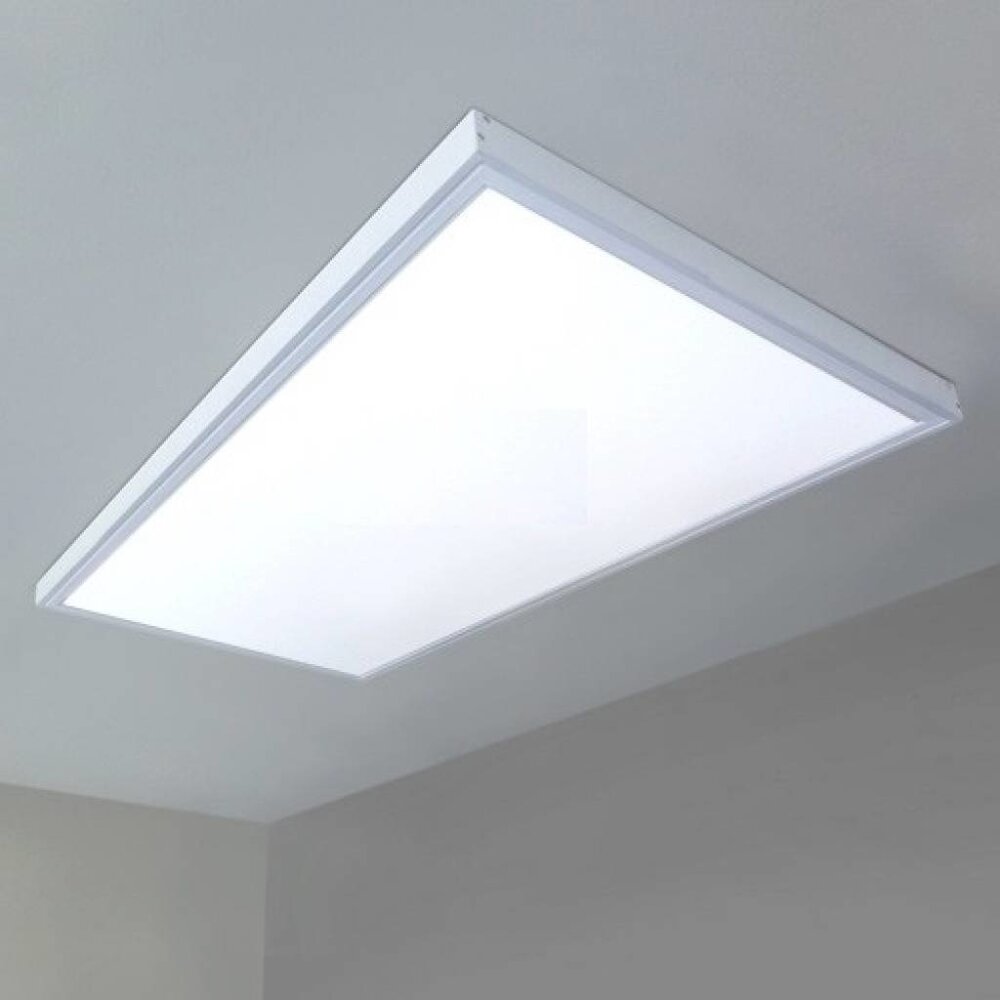 LCB LED Europe LED paneel opbouw - 120x60cm Framesysteem - Wit aluminium - 5cm hoog incl. schroeven LCB LED Europe LED paneel opbouw - 120x60cm Framesysteem - Wit aluminium - 5cm hoog incl. schroeven