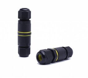 Waterdichte Kabelverbinder LCB LED Europe - 3-Polig - IP68 - 0,5 tot 1mm² - Kabeldiameter Ø4-8mm - 9A 450V - Voor Buitenverlichting Waterdichte Kabelverbinder LCB LED Europe - 3-Polig - IP68 - 0,5 tot 1mm² - Kabeldiameter Ø4-8mm - 9A 450V - Voor Buitenverlichting