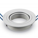 Aigostar Inbouwspot wit rond - kantelbaar - zaagmaat 75mm - buitenmaat 92mm