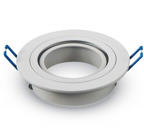 Aigostar Inbouwspot wit rond - kantelbaar - zaagmaat 75mm - buitenmaat 92mm