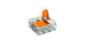 WAGO 3-Voudige Wago Verbindingsklem - 0.5-4mm² Soepel en massief | 50 stuks - Type 221-413 WAGO 3-Voudige Wago Verbindingsklem - 0.5-4mm² Soepel en massief | 50 stuks - Type 221-413