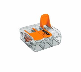 Wago Zakelijk: Professionele Lasklemmen & Verbindingstechniek | Groothandel 3-Voudige Wago Verbindingsklem - 0.5-4mm² Soepel en massief | 50 stuks - Type 221-413
