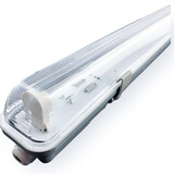 1.2m 18W LED TL Waterdichte armatuur IP65 + 1 LED TL buis 3000K 830 Warm Wit compleet 1.2m 18W LED TL Waterdichte armatuur IP65 + 1 LED TL buis 3000K 830 Warm Wit compleet