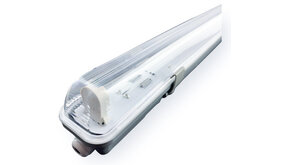 1.2m 18W LED TL Waterdichte armatuur IP65 + 1 LED TL buis 3000K 830 Warm Wit compleet 1.2m 18W LED TL Waterdichte armatuur IP65 + 1 LED TL buis 3000K 830 Warm Wit compleet