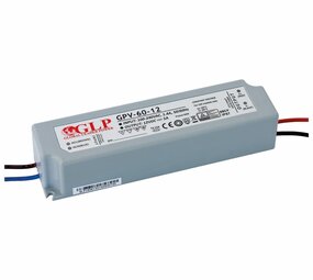 LED voedingsadapter - 12V 60W 5A - geschikt voor 12V LED-verlichting - IP67 waterdicht