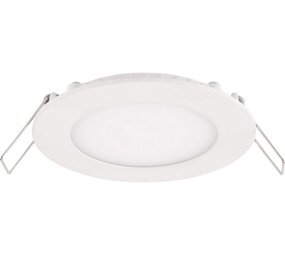 LCB LED Europe  LED inbouwspot  85MM rond aluminium - 3W vervangt 25W - zaagmaat 74mm - 3000K warm wit licht