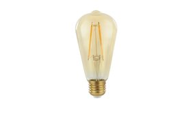 Spectrum voor de installateur LED Filament lamp E27 - ST64 - 2W vervangt 25W - 2500K extra warm wit licht - Tall