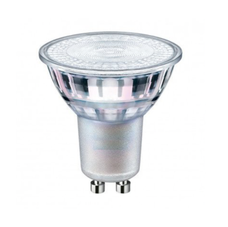 LED line Dimbare LED spot - GU10 5,5W - 2700K warm wit licht - Glazen behuizing LED line Dimbare LED spot - GU10 5,5W - 2700K warm wit licht - Glazen behuizing