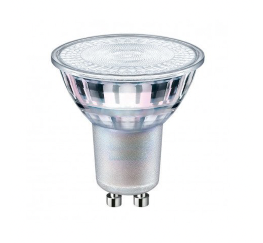 Dimbare LED spot - GU10 5,5W - 4000K helder wit licht - Glazen behuizing