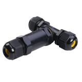 LCB LED Europe Waterdichte kabel verbinder T-splitsing 3 polig 95,93 - 106,77mm_ IP68 LCB LED Europe Waterdichte kabel verbinder T-splitsing 3 polig 95,93 - 106,77mm_ IP68