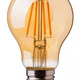 LED Filament lamp dimbaar - E27 A60 - 8W vervangt 60W - 2200K extra warm wit licht