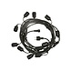 Prikkabel lichtslinger 10m - 10x E27 fittingen - LED lampen optioneel Prikkabel lichtslinger 10m - 10x E27 fittingen - LED lampen optioneel