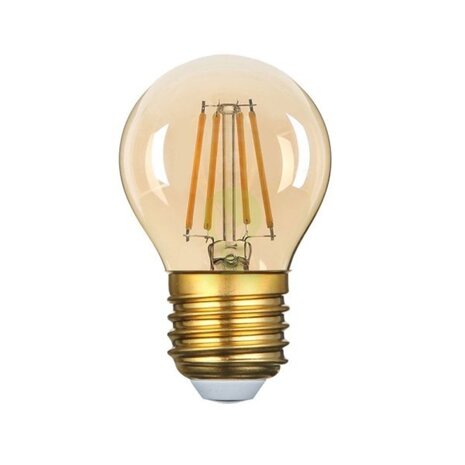 LCB LED Europe  LED Filament lamp dimbaar - E27 G45 - 4W vervangt 40W - 2200K extra warm wit licht