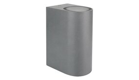 Spectrum voor de installateur: Betaalbare kwaliteit en veelzijdige LED-oplossingen LED Wandlamp buiten - Up and Down - Grijs