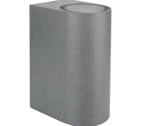 Spectrum voor de installateur LED Wandlamp buiten - Up and Down - Grijs