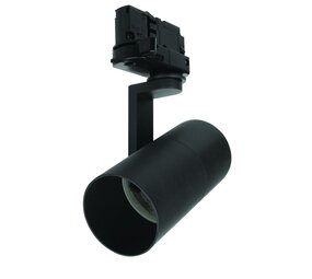 Spectrum voor de installateur LED Railspot Zwart Tracklight - Universeel 3-Phase - GU10 fitting - Verwisselbare spot