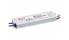 LED voedingsadapter - 12V 12W 1A - geschikt voor 12V LED-verlichting - IP67 waterdicht