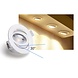 LED inbouwspot Dimbaar - 5W vervangt 50W - 3000K warm wit licht - Kantelbaar LED inbouwspot Dimbaar - 5W vervangt 50W - 3000K warm wit licht - Kantelbaar