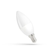 Spectrum LED kaarslamp - E14 fitting - 1W vervangt 10W - 3000K Warm wit licht Spectrum LED kaarslamp - E14 fitting - 1W vervangt 10W - 3000K Warm wit licht