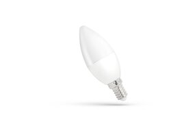 Spectrum LED kaarslamp - E14 fitting - 1W vervangt 10W - 3000K Warm wit licht Spectrum LED kaarslamp - E14 fitting - 1W vervangt 10W - 3000K Warm wit licht