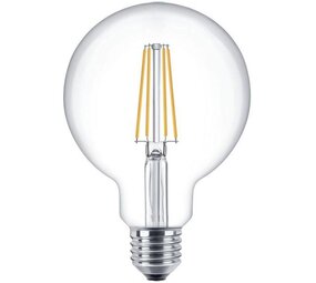 LED Filament lamp dimbaar - XL GLOBE - E27 fitting - 6W vervangt 60W - 2700K warm wit licht