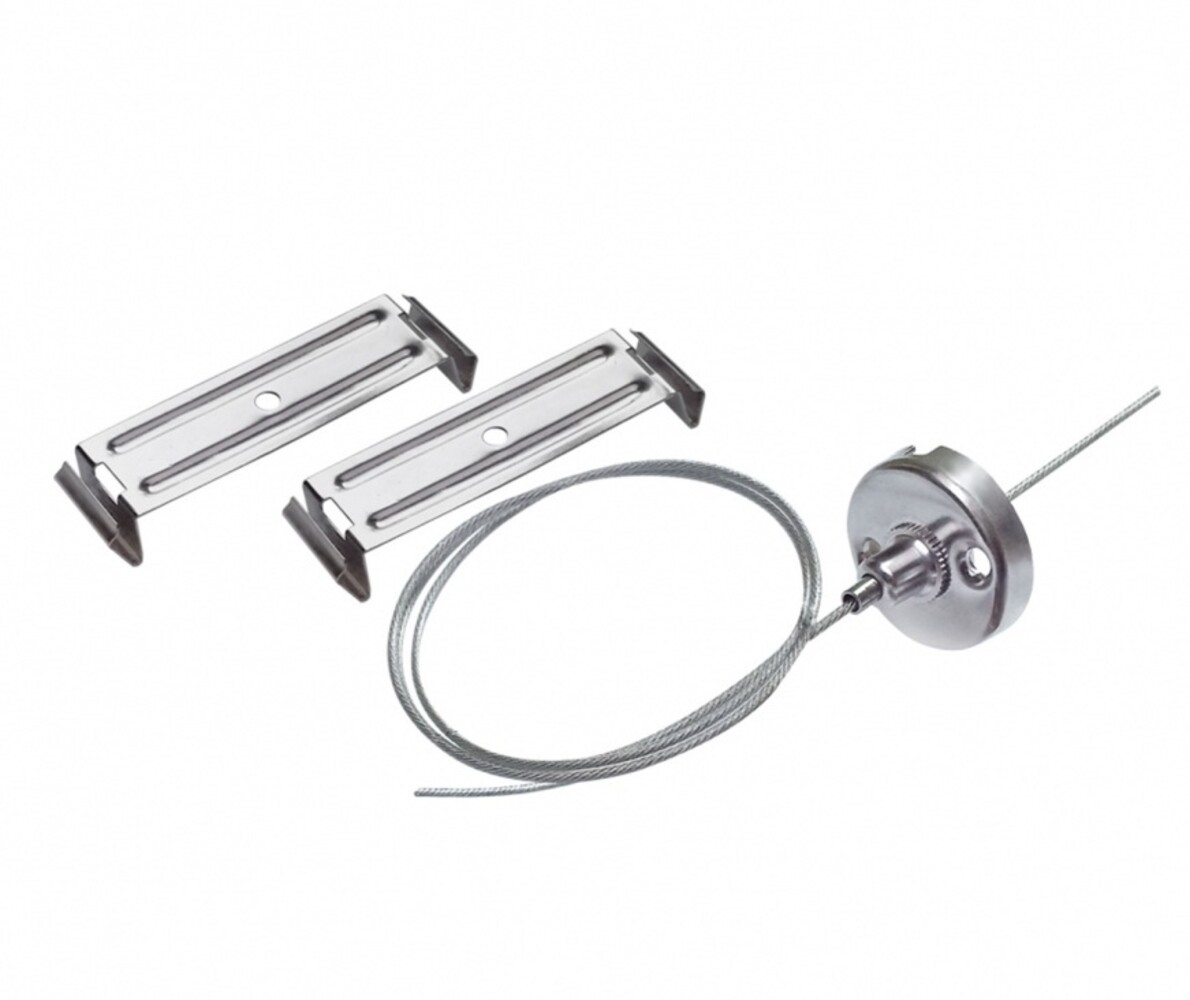 Spectrum voor de installateur LED Batten ophangset - 2 x 1 meter staaldraden