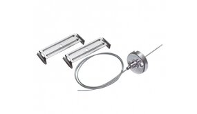 Spectrum voor de installateur LED Batten ophangset - 2 x 1 meter staaldraden