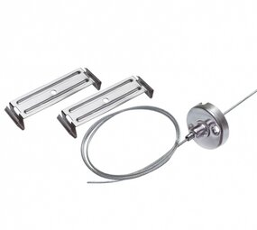 Spectrum voor de installateur LED Batten ophangset - 2 x 1 meter staaldraden