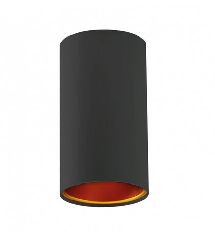 Spectrum LED plafondspot Chloe - Mat zwart goud - GU10 aansluiting Spectrum LED plafondspot Chloe - Mat zwart goud - GU10 aansluiting