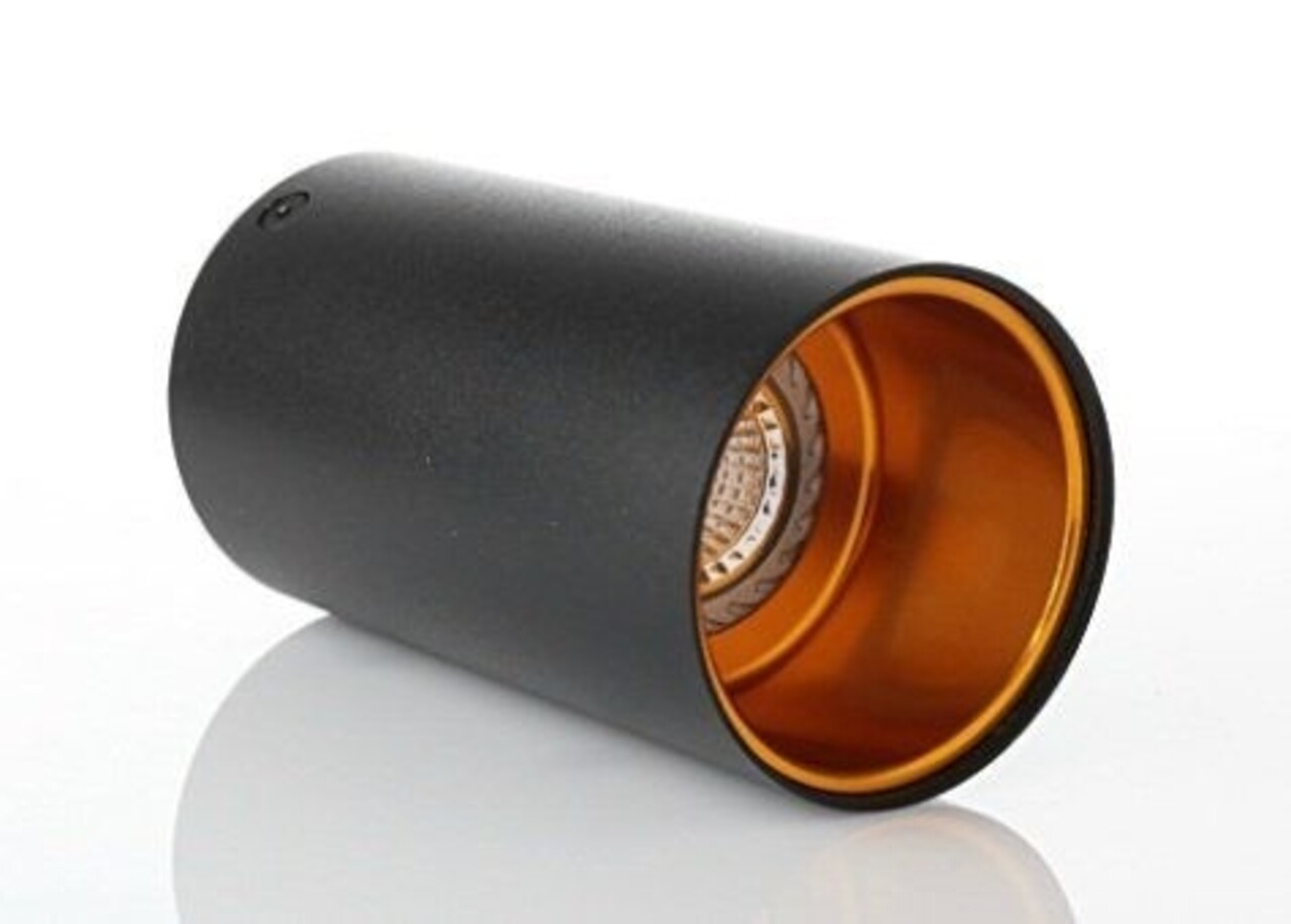 Spectrum voor de installateur LED plafondspot Chloe - Mat zwart goud - GU10 aansluiting Spectrum voor de installateur LED plafondspot Chloe - Mat zwart goud - GU10 aansluiting