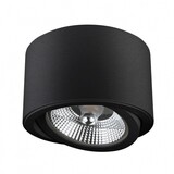 Spectrum voor de installateur LED Plafondspot CHLOE - Kantelbaar - GU10 AR111 - Excl. LED Spot - Zwart rond