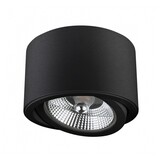 Spectrum LED Plafondspot CHLOE - Kantelbaar - GU10 AR111 - Excl. LED Spot - Zwart rond Spectrum LED Plafondspot CHLOE - Kantelbaar - GU10 AR111 - Excl. LED Spot - Zwart rond