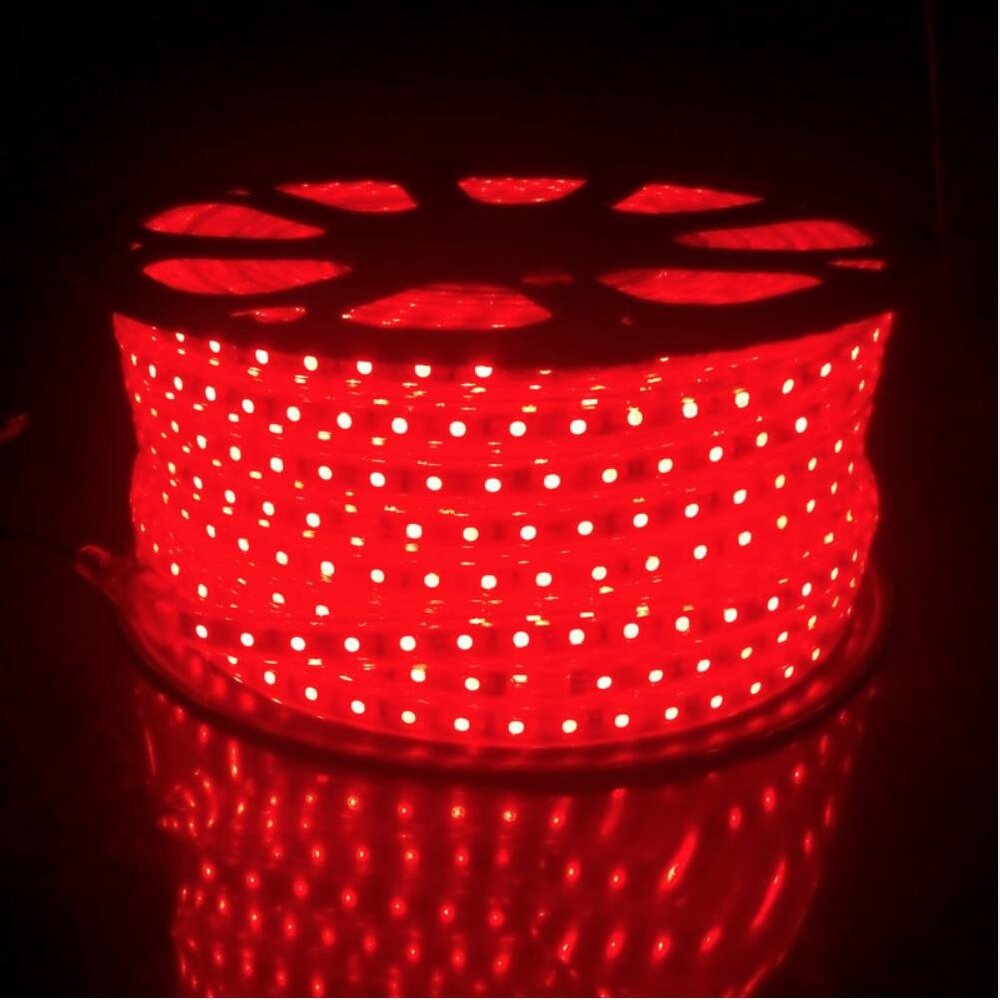 Aigostar LED lichtslang  plat - RGB - 30 meter incl. aansluitsnoer met 1 knops bediening Aigostar LED lichtslang  plat - RGB - 30 meter incl. aansluitsnoer met 1 knops bediening