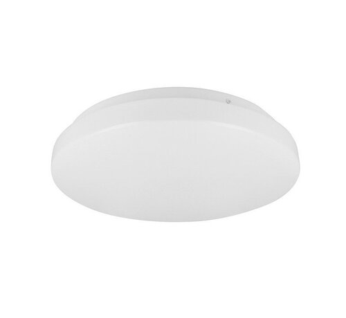 LED line® Actie! LED plafonnire rond Wit - 12W vervangt 90W - Helder wit licht 4000K - 255x55mm