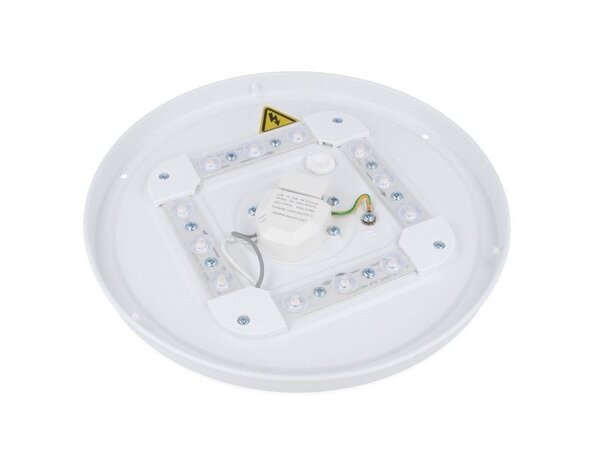 LED line LED Plafond/ Wandlamp  IP44 - 255MM Rond - Wit - 12W  940Lm - 4000K 840 Helder Wit | Vervangt 90W