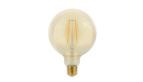Spectrum voor de installateur LED Filament lamp E27 - G125 - 2W vervangt 21W - 2500K extra warm wit licht - XL Globe Spectrum voor de installateur LED Filament lamp E27 - G125 - 2W vervangt 21W - 2500K extra warm wit licht - XL Globe