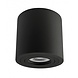 Spectrum voor de installateur LED Plafondspot IP65 - 90MM - GU10 fitting - Tube Rond Zwart | 97MM hoog - 230v - excl. lichtbron
