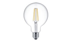 LED Filament lamp dimbaar - XL GLOBE - E27 fitting - 4W vervangt 40W - 2700K warm wit licht LED Filament lamp dimbaar - XL GLOBE - E27 fitting - 4W vervangt 40W - 2700K warm wit licht